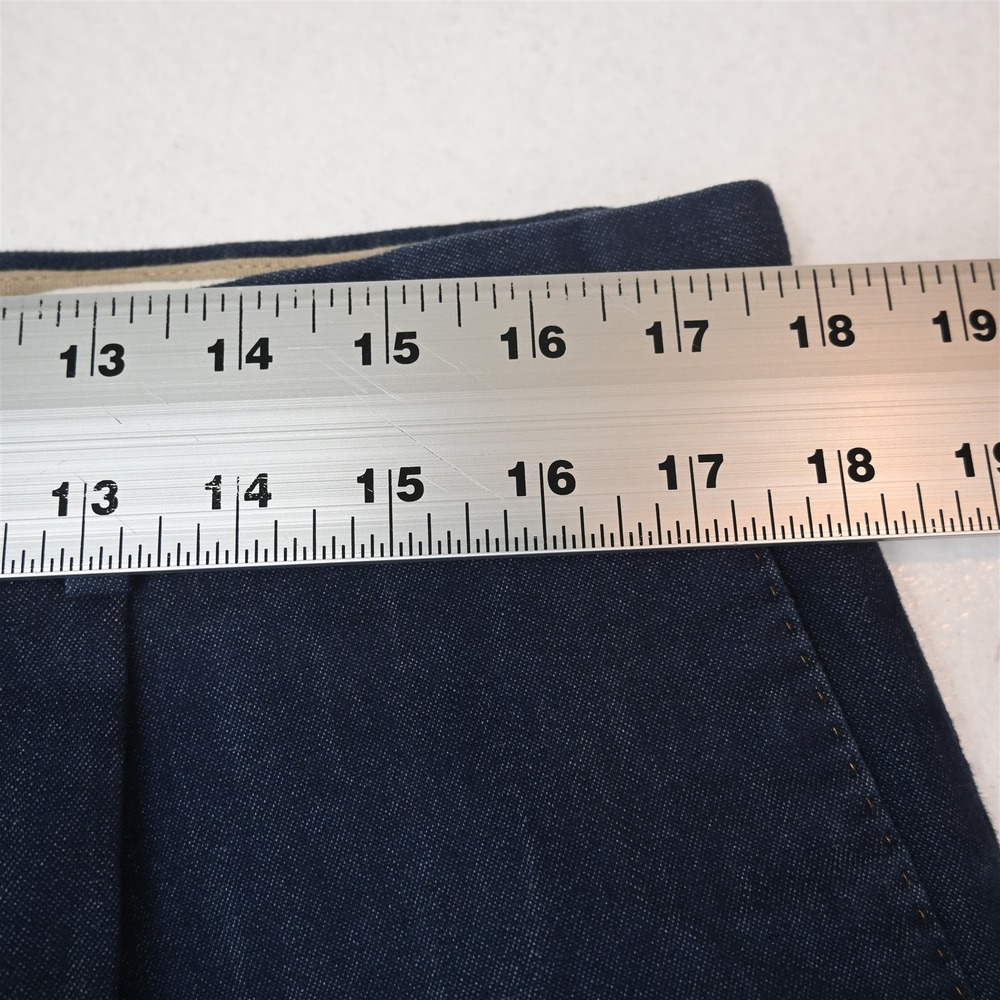 Banana Republic 34x30 Dark Olimpias Fabrics 442593 Pleated Tailored Slim Pants - Picture 2 of 9